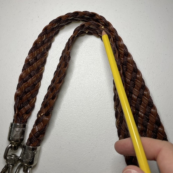 The Sak Classic Crochet Knit Striped Shoulder Bag Purse Hippie Handbag Boho - Picture 11 of 16